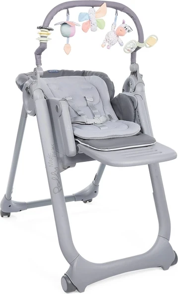 Chicco Polly Magic  Mama Sandalyesi Dark Grey-Pr - Resim 2