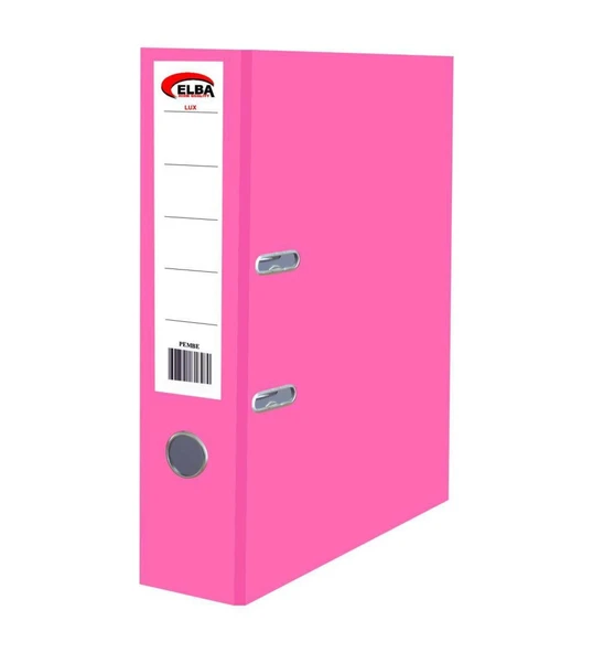 Elba Büro Klasör Geniş Plastik Pembe (25 Li Paket) ürün görseli 1
