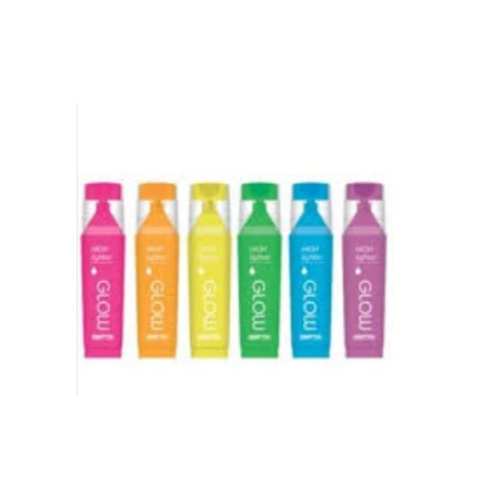 Gıpta Fosforlu Kalem Neon Karışık F1574 (10 Lu Paket) ürün görseli 1