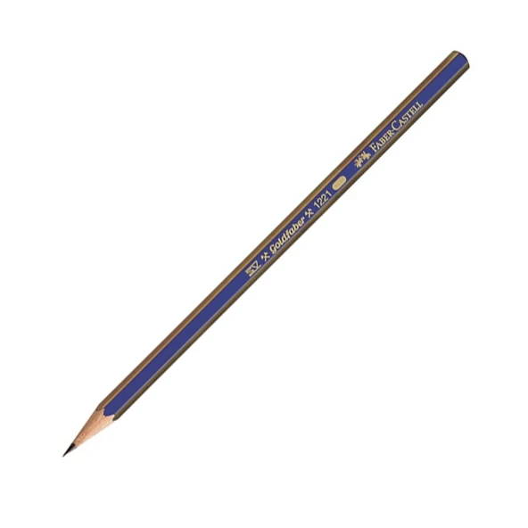 Faber-Castell Kurşun Kalem Dereceli Goldfaber 6H (12 Li Paket) ürün görseli 1