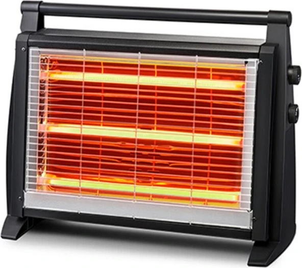 Luxell LX-2831 Elektrikli 1800 Watt Quartz Buharlı Isıtıcı Luxell ürün görseli 1