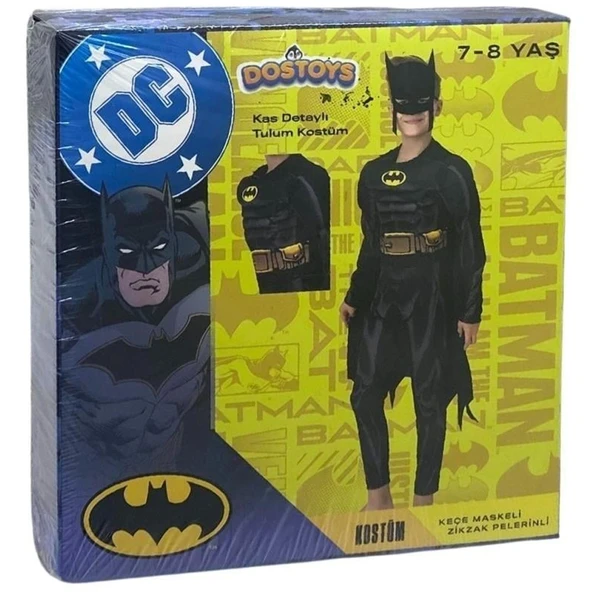 Oceanfour Oyuncak Batman Kaslı Kostüm 7-8 Yaş ürün görseli 1