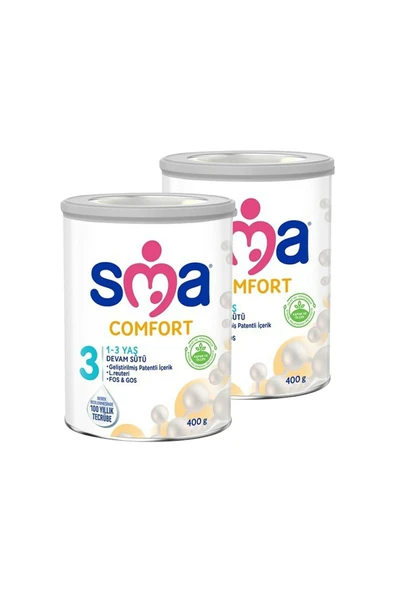 3 Devam Sütü Comfort 400 gr X 2 Adet ürün görseli 1