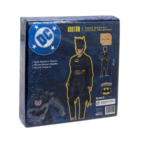 Oceanfour Oyuncak Batman Kaslı Kostüm 5-6 Yaş ürün görseli 1