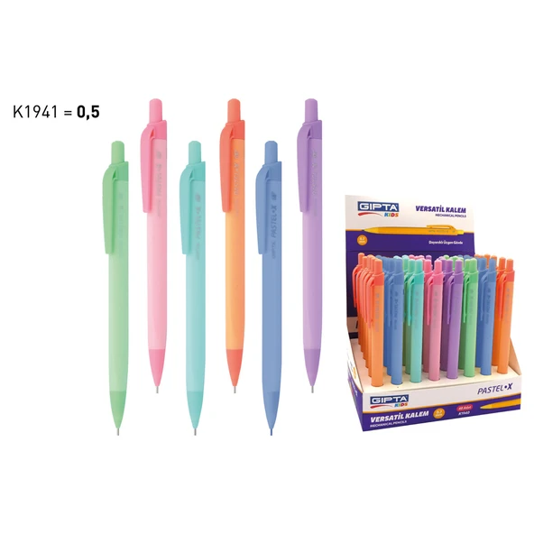 Gıpta Versatil Kalem Pastel 0.5 6 Rnk 48 Li Stand ürün görseli 1