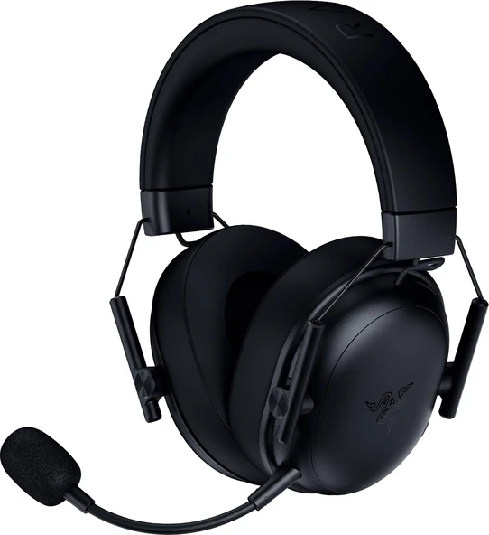 Razer Blackshark V3 x Hyperspeed Siyah Kulak Üstü Kablosuz Oyuncu Kulaklığı ürün görseli 1