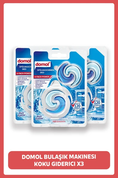 Bulaşık Makinesi Koku Giderici 2X6 ml 3'lü ürün görseli 1