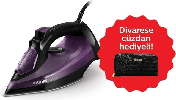 Philips DST5030/80 2400W Buharlı Ütü Cüzdan - Resim 4