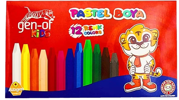 Gen-Of Pastel Boya 12 Renk ürün görseli 1