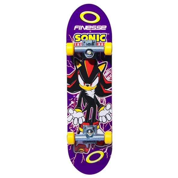 Tech Deck Finesse Lisanslı x Sonic Parmak Kaykayı - 25 cm Koleksiyonluk Fingerboard ürün görseli 1