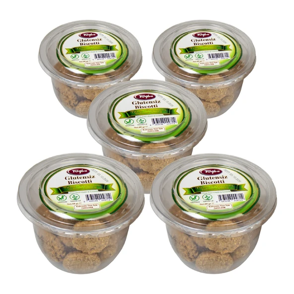 Glutensiz Biscotti (Premium Tohum Çeşitli) 80 gr 5 Li ürün görseli 1