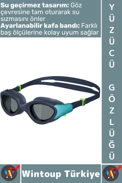 #Gözlük Yetişkin Çocuk Su Sızdırmaz Buğu Önleyici Çok Şık Ayarlanabilir Deniz Havuz Yüzücü Gözlüğü ürün görseli 1
