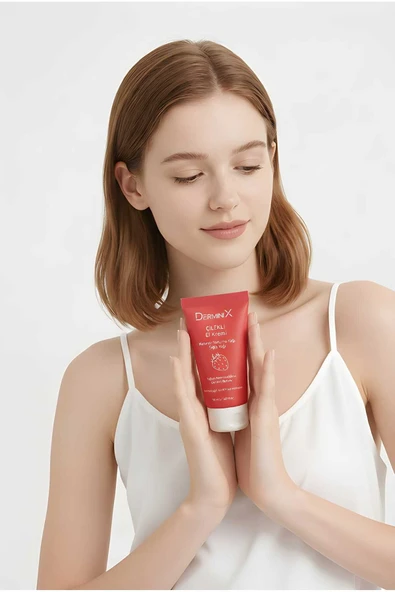 Çilek El Kremi 50ml - Resim 3