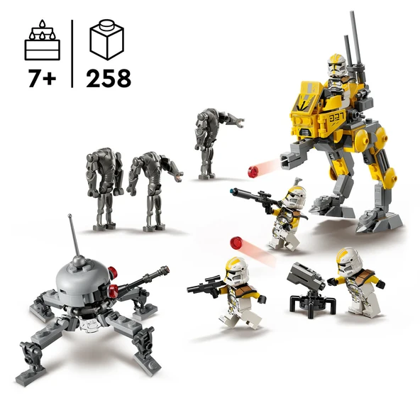 LEGO Star Wars 327. Star Corps Klon Trooper Savaş Paketi 75431 ürün görseli 1
