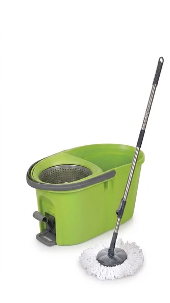 ŞeyliŞeyler - Lime Pedal Power Temizlik Seti - Patentli Pedallı Mop Takımı - 1600 Devir ürün görseli 1