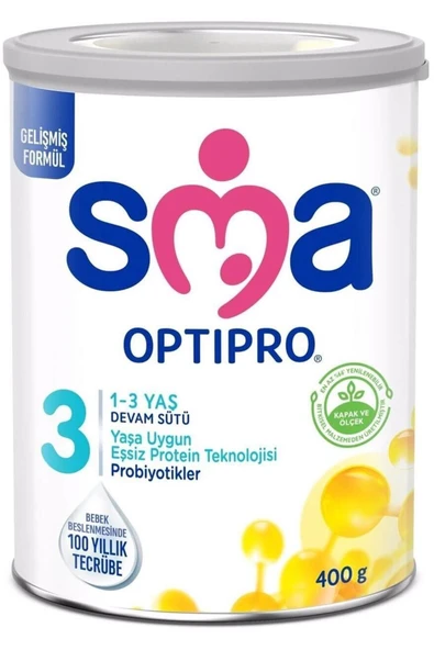 Sma Optipro Probiyotik 3 1-3 Yaş Devam Sütü 400 Gr ürün görseli 1