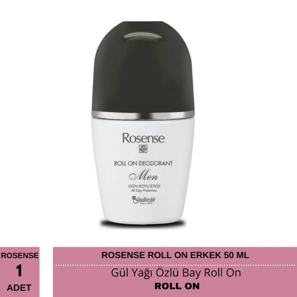 Rosense Roll On Erkek 50 ml - Resim 2