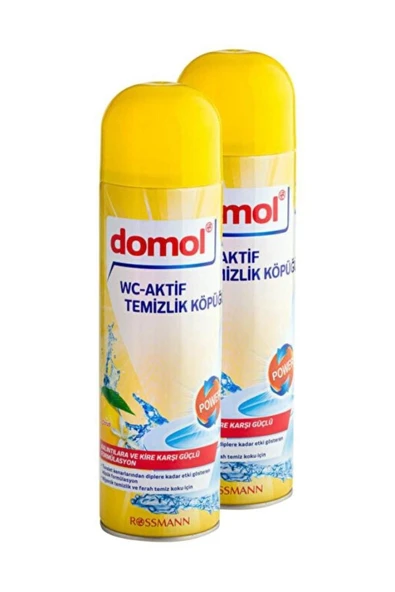 Tuvalet Temizleme Köpüğü Limon 500 ml 2'li ürün görseli 1