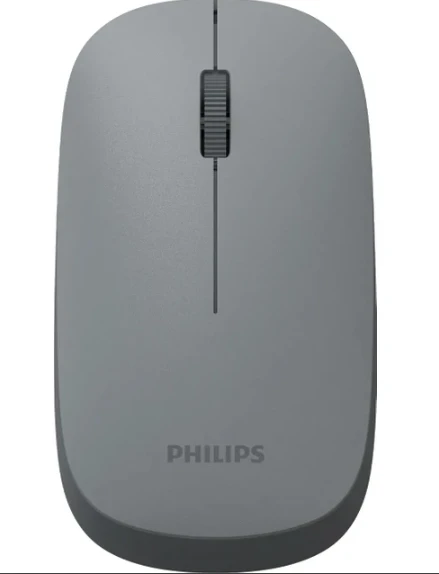 Philips SPK7438 Kablosuz Bluetooth 1600DPI 4 Tuşlu Optik Sessiz Mouse Gri ürün görseli 1