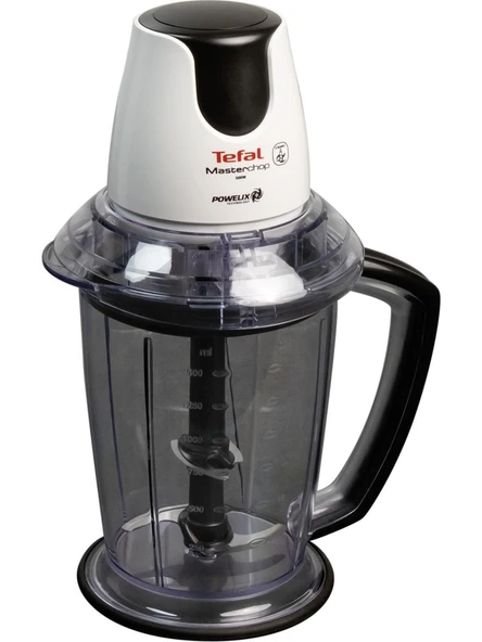 Tefal Masterchop Powelix Maxi XXL 500 W 4 Bıçaklı Doğrayıcı - Beyaz ürün görseli 1