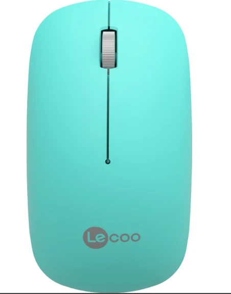 Lecoo WS214 Kablosuz 1200DPI 4 Tuşlu Optik Mouse Turkuaz ürün görseli 1