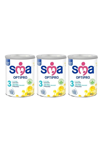 Sma 3 Optipro Probiyotik Devam Sütü 400 Gr X 3 Adet ürün görseli 1