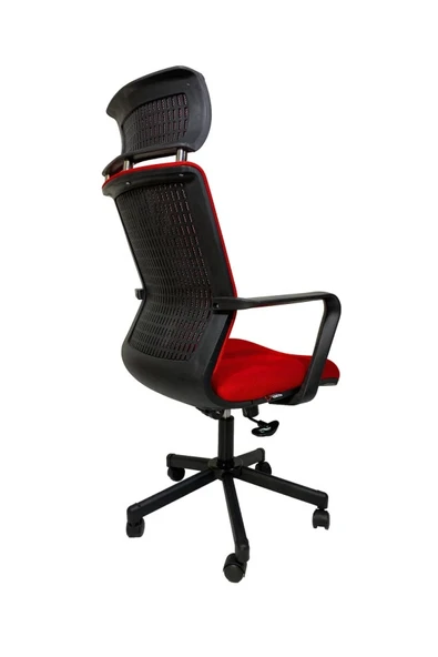 Gizmo Efor Fileli Şef Bilgisayar Ofis Çalışma Koltuğu Fk1401 Kırmızı ürün görseli 1