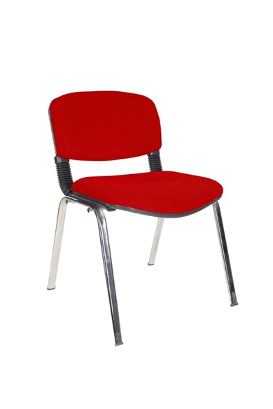 Gizmo Form Döşemeli Ofis Bekleme Misafir Koltuğu Mk1100 Kırmızı ürün görseli 1
