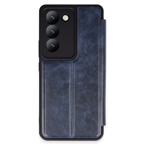 Vivo V30 Lite 4g Kılıf Flip Cover - Lacivert ürün görseli 1