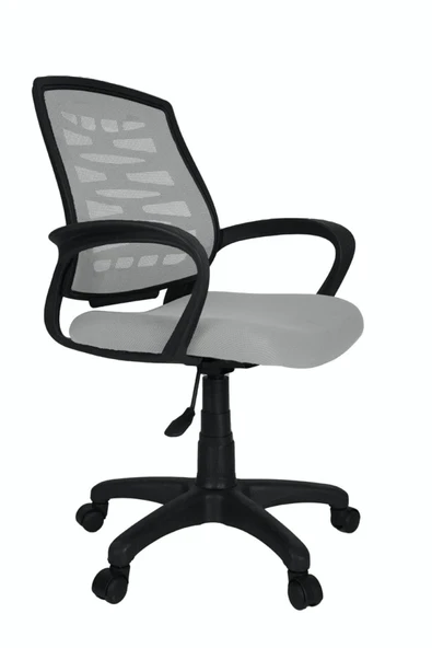 Gizmo Ergo Fileli Bilgisayar Ofis Çalışma Koltuğu Fk1000 Açıkgri ürün görseli 1
