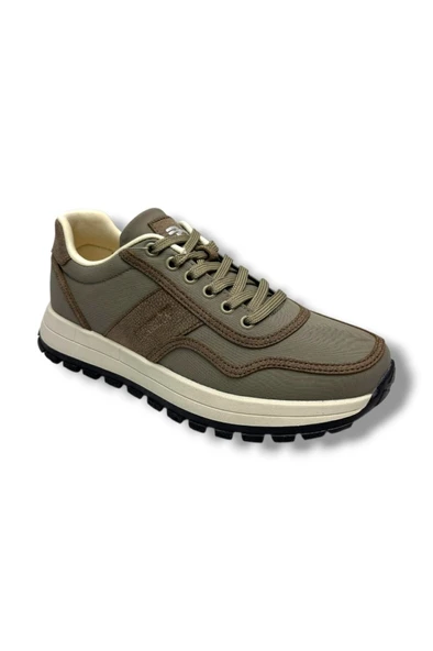 RYT 26YM Med-26 Keten Anatomik Taban Erkek Sneaker Zeytin Bej ürün görseli 1