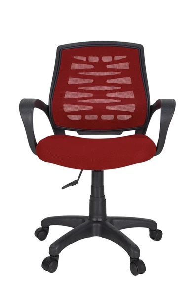 Gizmo Ergo Fileli Bilgisayar Ofis Çalışma Koltuğu Fk1000 Bordo ürün görseli 1