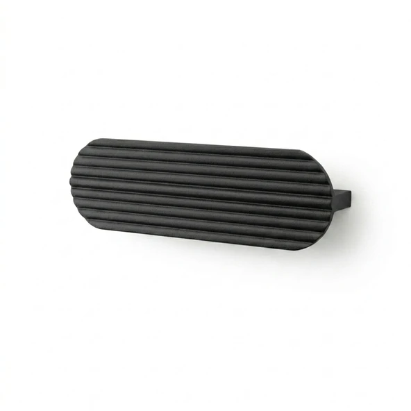 Aytuğ Metal (128 mm-12.8 cm) Mat Siyah Kulp Mobilya Mutfak Çekmece Dolap Kapak Kulbu Kulpu Kulpları ürün görseli 1