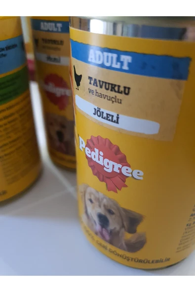 PATİLİMARKET köpek konserve tavuklu&havuçlu 12 adet ürün görseli 1