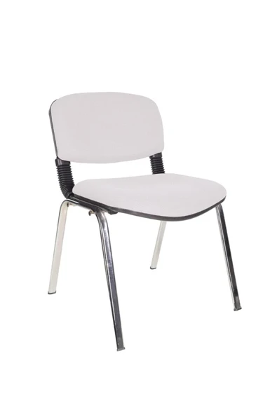 Gizmo Form Döşemeli Ofis Bekleme Misafir Koltuğu Mk1100 Beyaz ürün görseli 1