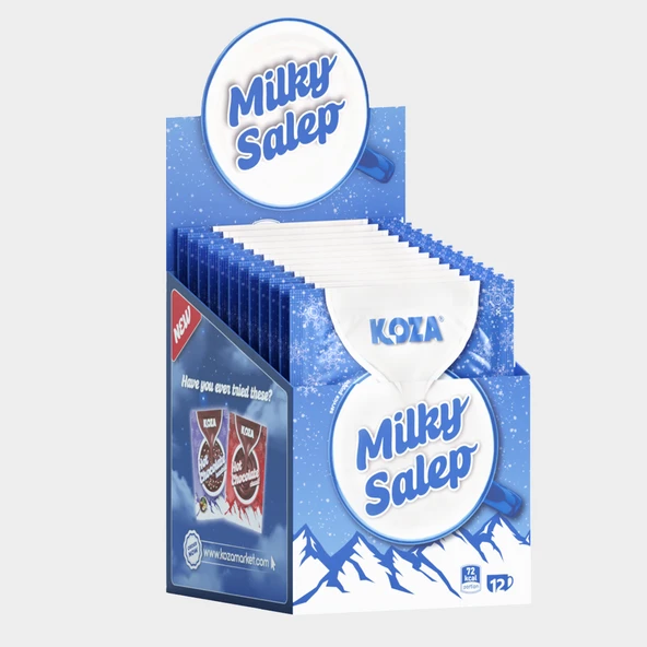 Koza Tek İçimlik Premium Salep Aro. İçecek Tozu (12 Stick) ürün görseli 1