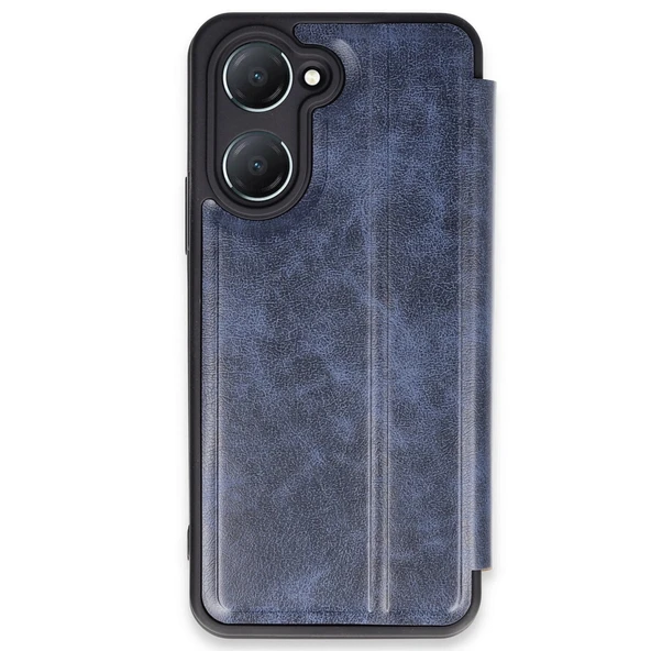 Vivo Y18 Kılıf Flip Cover - Lacivert ürün görseli 1