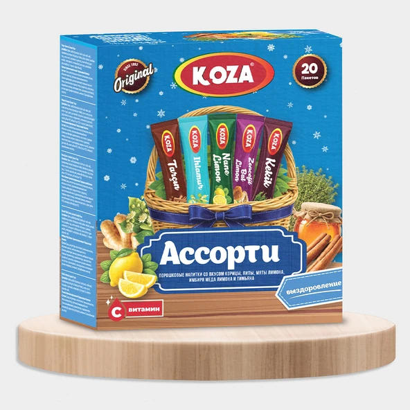 Koza Tek İçimlik Asorti Kış (20 Stick) ürün görseli 1