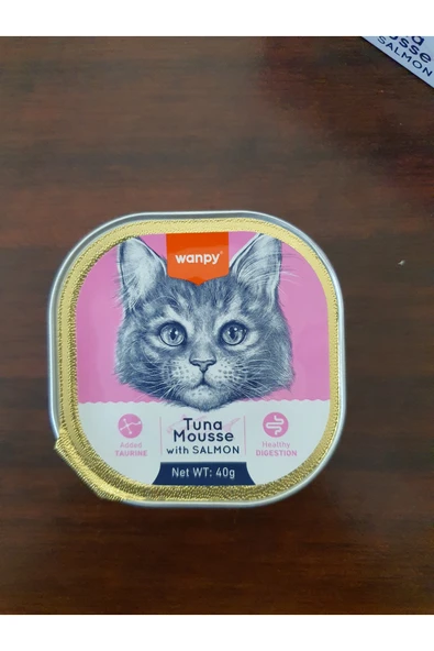 PATİLİMARKET kedi alutray ton-somon 40 gr 1 adet ürün görseli 1