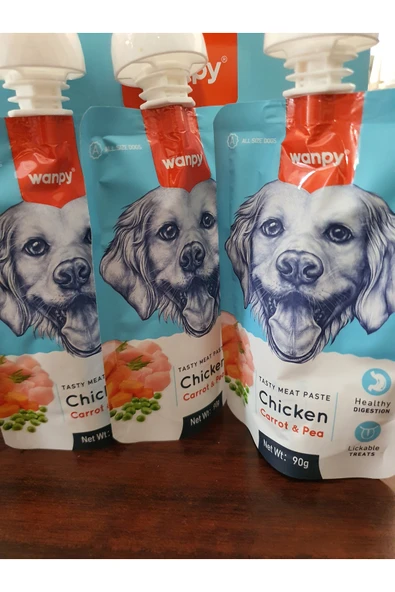 PATİLİMARKET köpek ezme ödülü tavuklu 10 adet ürün görseli 1