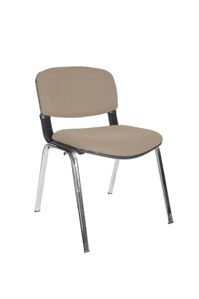Gizmo Form Döşemeli Ofis Bekleme Misafir Koltuğu Mk1100 Ekru ürün görseli 1