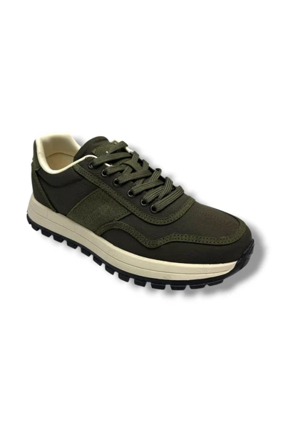 RYT 26YM Med-26 Keten Anatomik Taban Erkek Sneaker Haki Bej ürün görseli 1