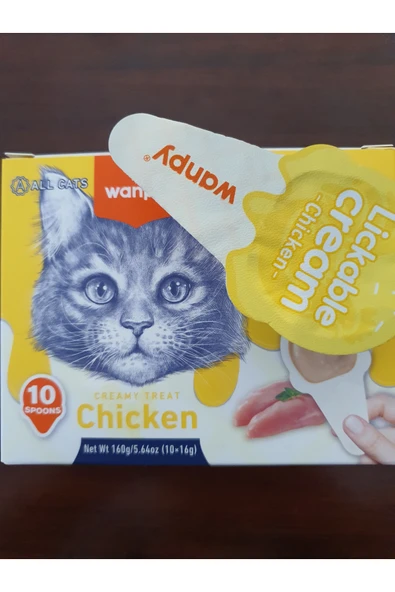 PATİLİMARKET kaşıklı kedi ödülü tavuklu ürün görseli 1