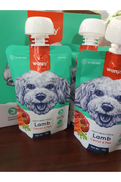 PATİLİMARKET köpek ödülü ezme kuzulu 10 adet ürün görseli 1