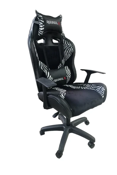 Rebelx Oyuncu Koltuğu Icon Siyah Beyaz Renk ürün görseli 1