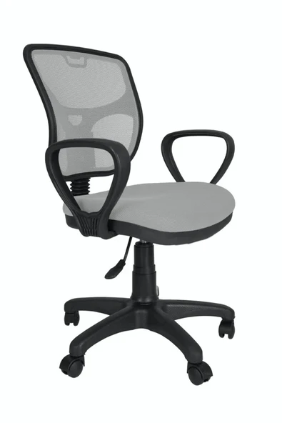 Gizmo Bodrum Fileli Bilgisayar Ofis Çalışma Koltuğu Fk1100 Açıkgri ürün görseli 1