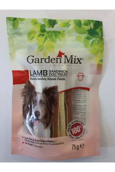 PATİLİMARKET köpek ödülü kuzu sandviç ürün görseli 1