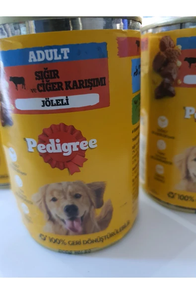 PATİLİMARKET köpek konserve sığır&ciğerli ürün görseli 1