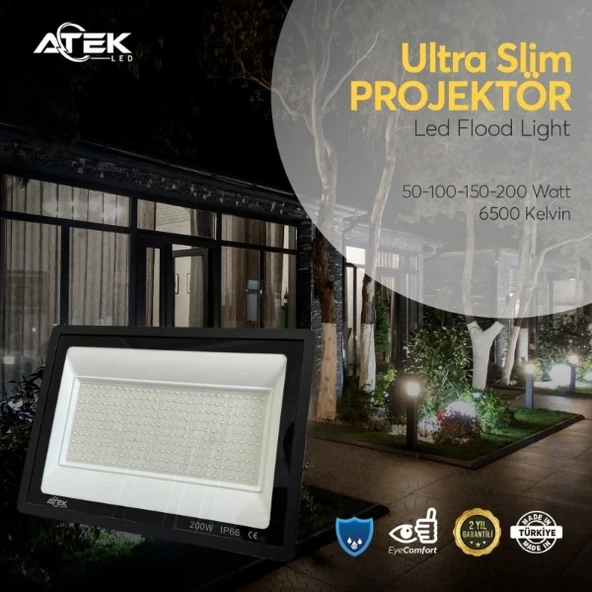 Vexor Ultra Slim Projektör Dış Mekan LED Işık ürün görseli 1
