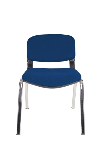 Gizmo Form Döşemeli Ofis Bekleme Misafir Koltuğu Mk1100 Mavi ürün görseli 1